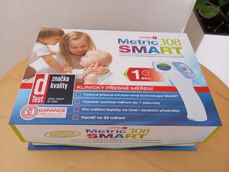Bezkontaktní teploměr cemio metric 308 smart,