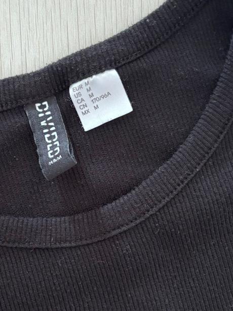 3 ks trička h&m, vel. s - m, h&m,s