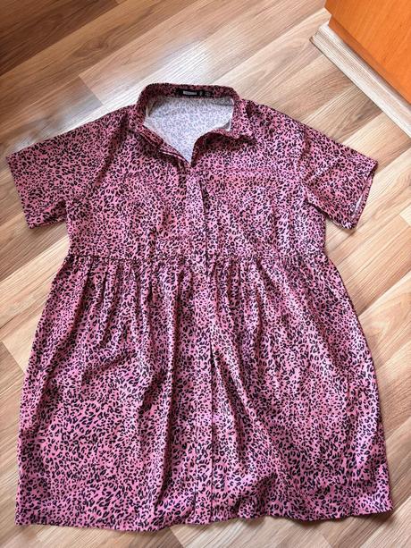 Letní košilové šaty, s