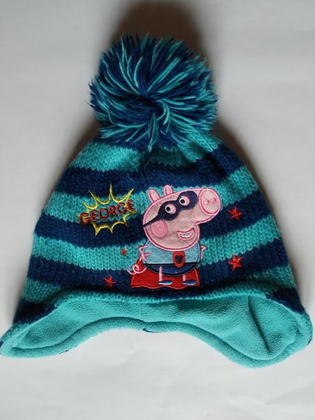 Čepice s prasátkem george/tom, mothercare,68