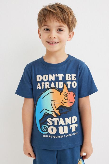 3-pack trička h&m sada chameleon vel. 134/140, h&m,134 / 140