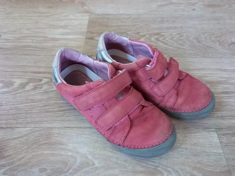 Kožené boty, stélka 21,5 cm, d.d.step,34