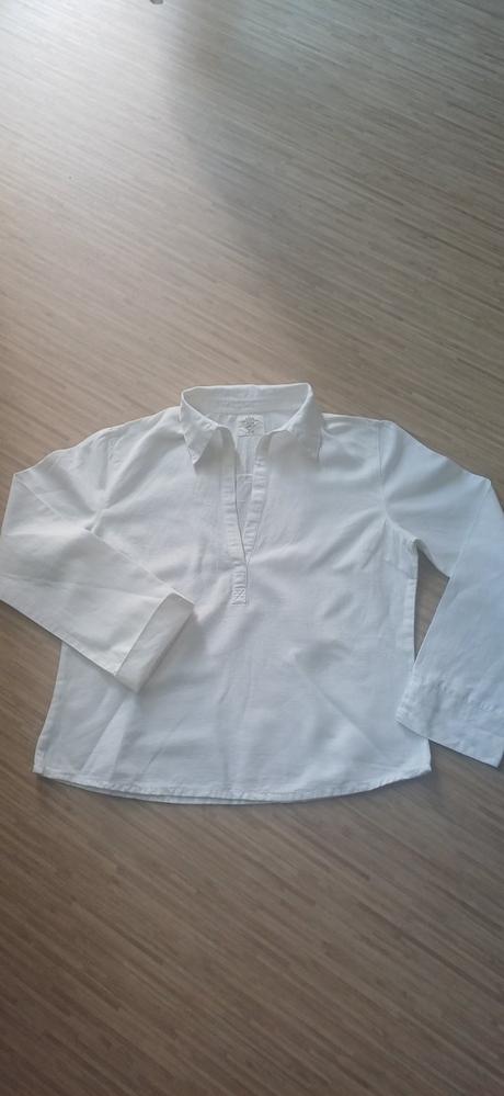 Krásná bílá vzdušná košile vel.44  h&m, h&m,44