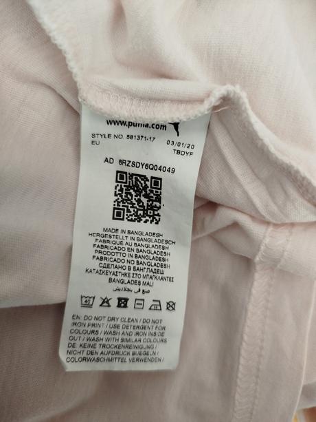 Tričko zn. puma vel.38, puma,38