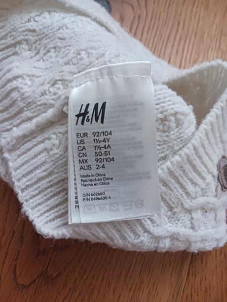 Čepička h&m 92/104, h&m,92
