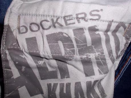 Dockers chino riflové 33/32, m