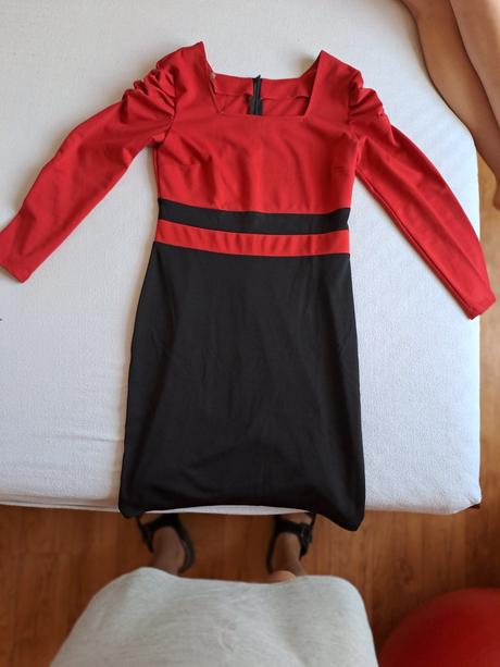 Dámské podzimní šaty, vel. l, l