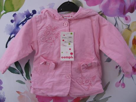 Jarní mikinová bundička-vel.3-6 měs., 68