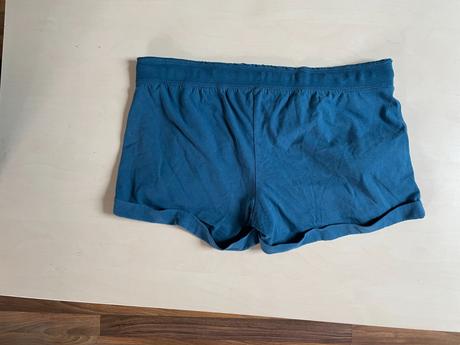 Modré/ petrolejové šortky, vel xl-xxxl - měřte, xxl