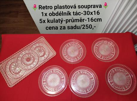 Retrou souprava táců, 