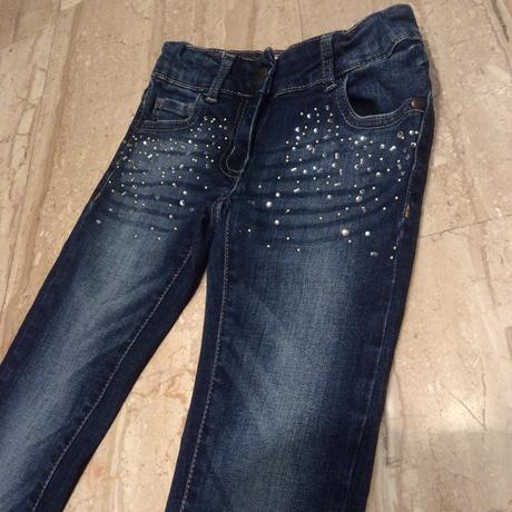 Džíny s kamínky a regulací zn. alive, alive,116