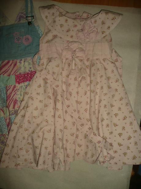 Šaty 3ks letní sukně vel 4-6 let, 104–116