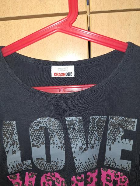 Dívčí triko crash one na 10-12l vel.146/152, crashone,146