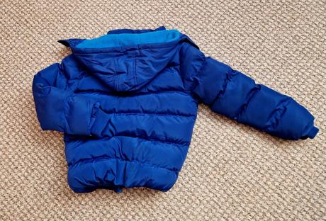 Teplá zimní bunda - top stav, vel. 110-116, 110