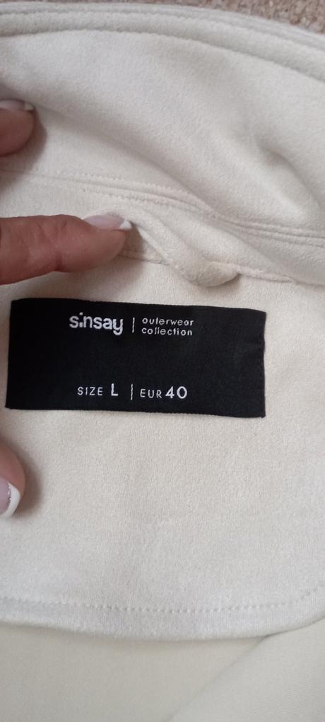 Košilová bunda zn."sinsay" vel."l" i větší velikos, sinsay,l