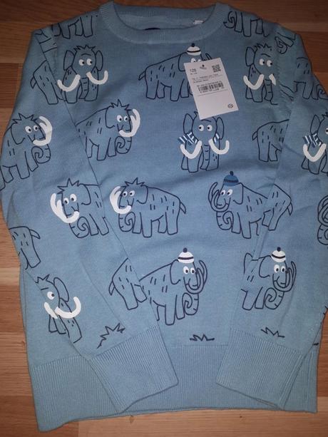 Svetr se slony 128, palomino,128