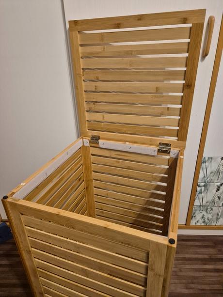 Bambusový koš na prádlo, 