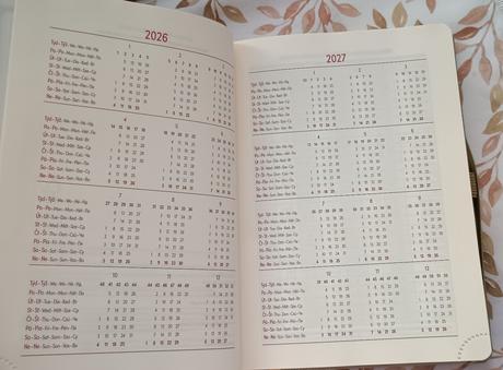 Nový diář na rok 2026 olivový,