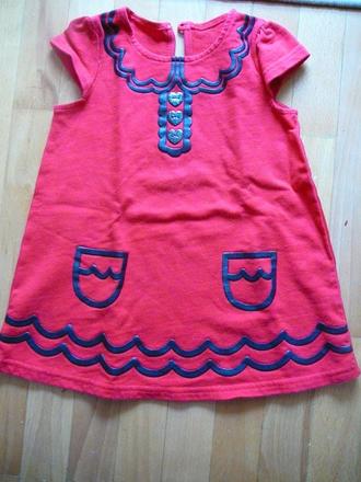 Červené šatičky, george,74