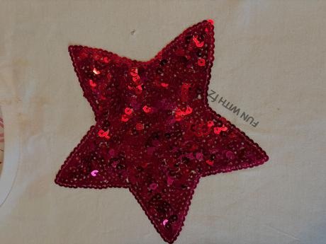 Bílé tričko na zdobení třpytivými flitry, velikos, kids,110