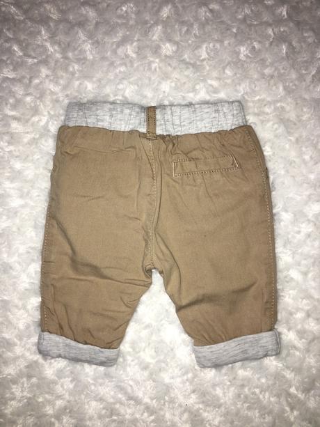 Béžové podšité kalhoty next, next,50