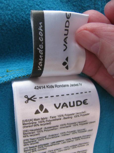 Softshellová khaki bunda s kapucí vaude, 140