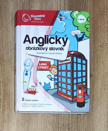 Anglický obrázkový slovník - kouzelné čtení albi,