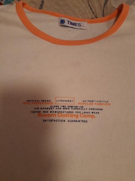 Oranžové tričko na doma, 152