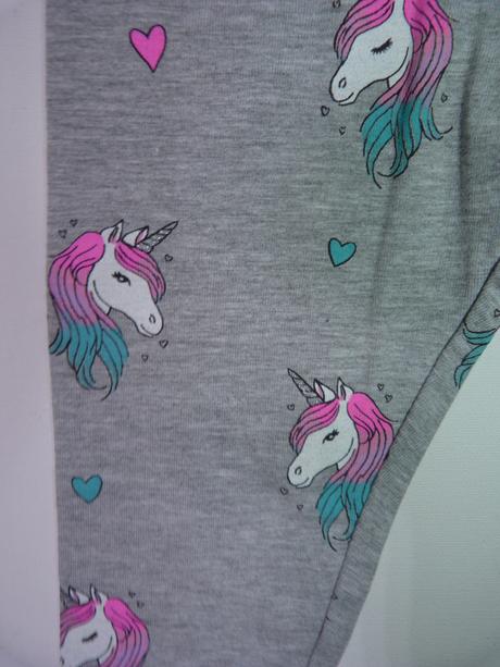 Legíny s jednorožci vel.98, primark,98