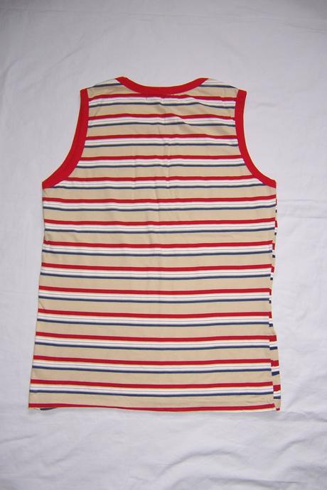 Bavlněné triko s pruhy, 152