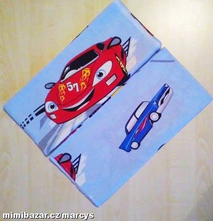 Flanelová plena s potiskem 70x80 cm,