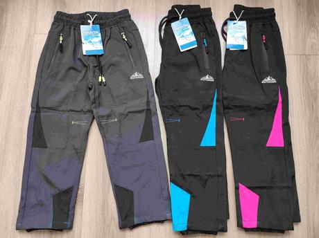 Softshellové jarní kalhoty 116-170, 116 - 170