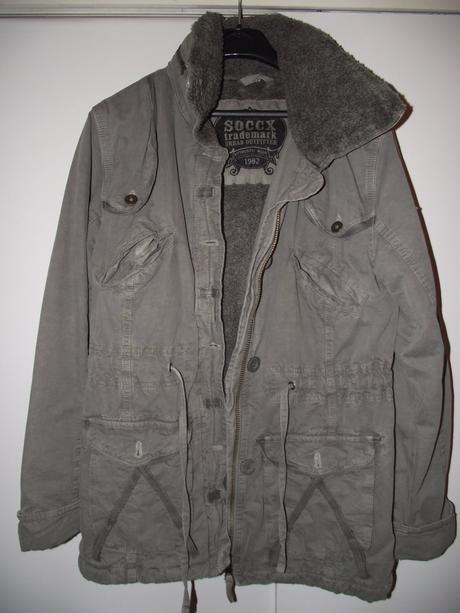 Zimní bunda delší, soccx,36