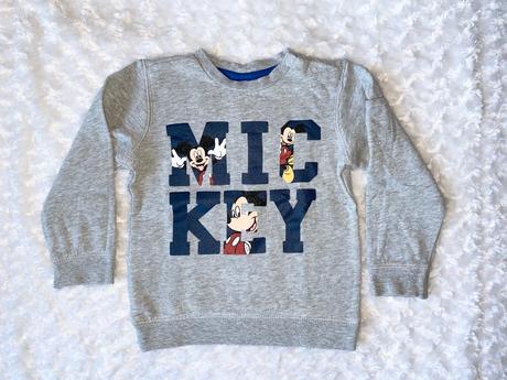 Šedá mikina s mickey c&a, c&a,92