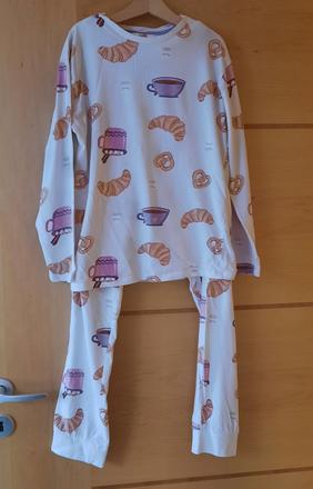 Pyzamo s croissant h&m, h&m,158