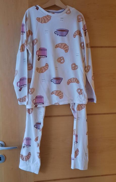 Pyzamo s croissant h&m, h&m,158