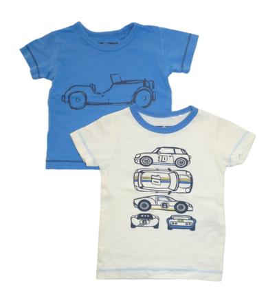 Next 2 ks triček s auty vel.68, next,68