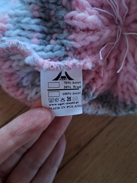 Čepice zimní čepice kulich bambule, 