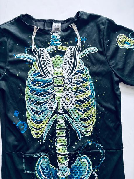 St6/ kostým kostlivec music - v.11/12 let, 