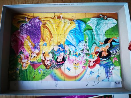 Puzzle sofie, princezny nové, 