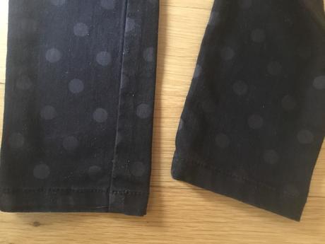 Kalhoty dzeginy skinny s puntiky, kappahl,116