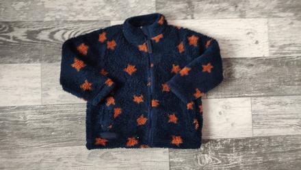 Mikina chlupatka hvězdičková, tu,80