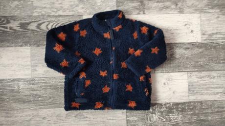 Mikina chlupatka hvězdičková, tu,80