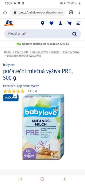 Mléko Babylove. Se kterým máte zkušenost?