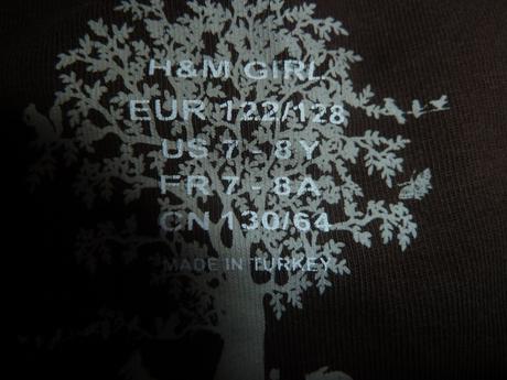 Triko se srdíčky, h&m,122