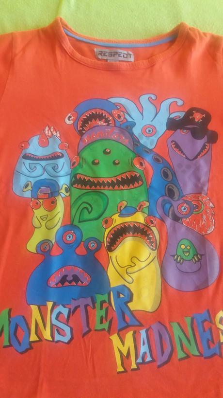 Tričko s příšerkama, respect,116