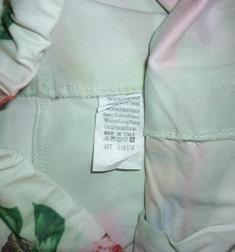 Volnočasové kalhoty moda italia, s