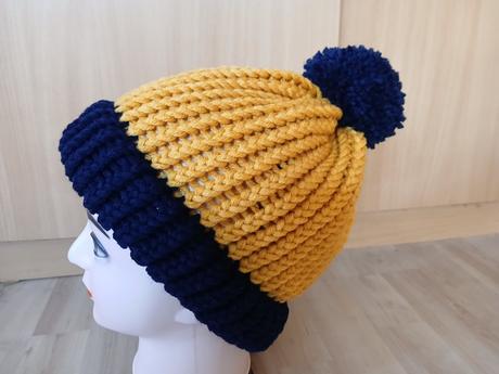 Pletený kulich dvojitý lem (různé barvy), 34 - xxxl