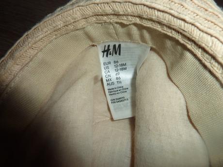 Klobouk hm vel. 86, h&m,86