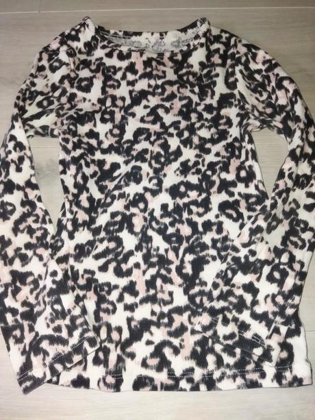 Žebrované tričko s flíčky 110 next, next,110